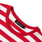 Boys Red White Striped Shirt Girls Waldo Costume Kids Summer Short Sleeve Crewneck Tee Top 13-14 Years
