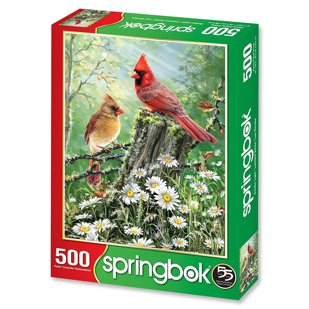 Springbok'S 500 Piece Jigsaw Puzzle Golden Light - Made In Usa