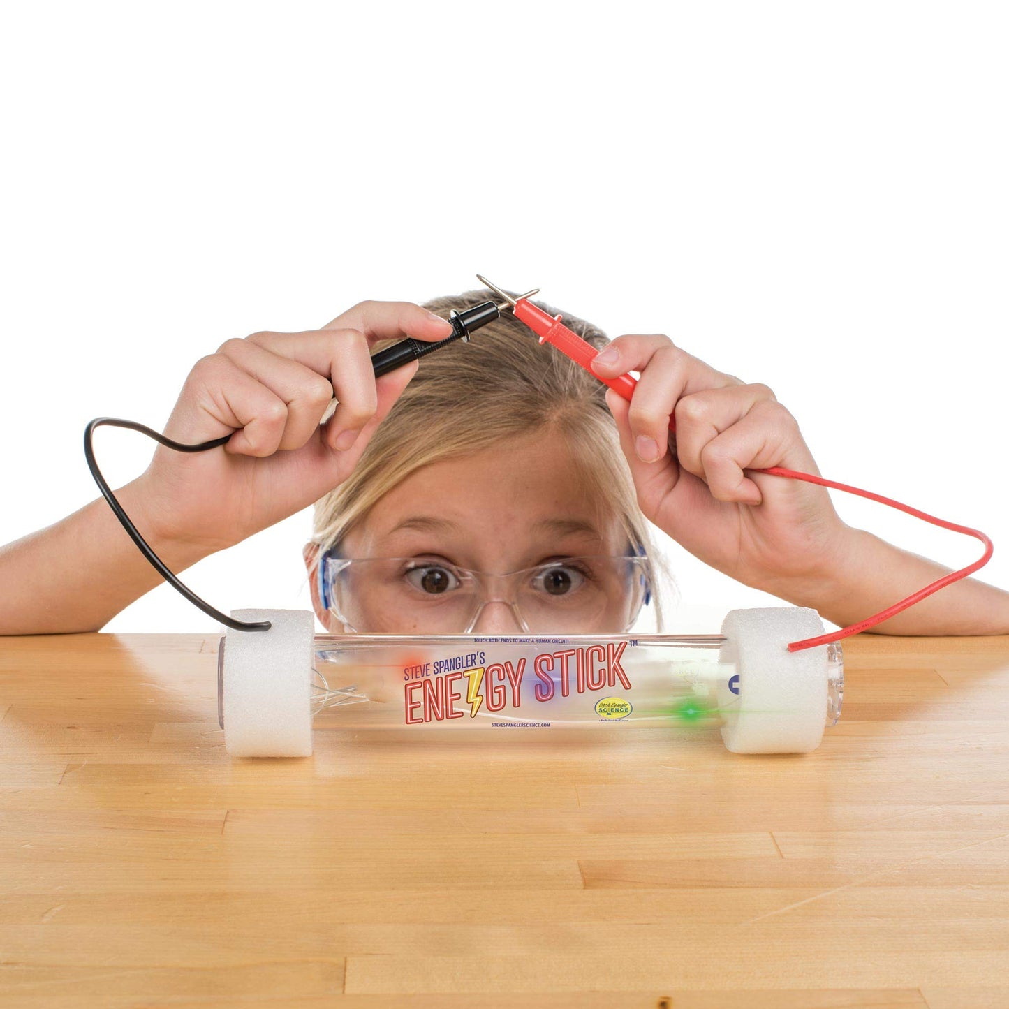 Steve Spangler Science Energy Stick Conductor - Fun Electricity Experiments for Kids - Learn About Insulators & Conductors, Great Gift