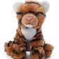 The Petting Zoo Tiger Stuffed Animal Plushie, Gifts For Kids, Wild Onez Babiez Zoo Animals, Orange Tiger Plush Toy 6 Inches