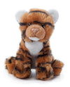 The Petting Zoo Tiger Stuffed Animal Plushie, Gifts For Kids, Wild Onez Babiez Zoo Animals, Orange Tiger Plush Toy 6 Inches