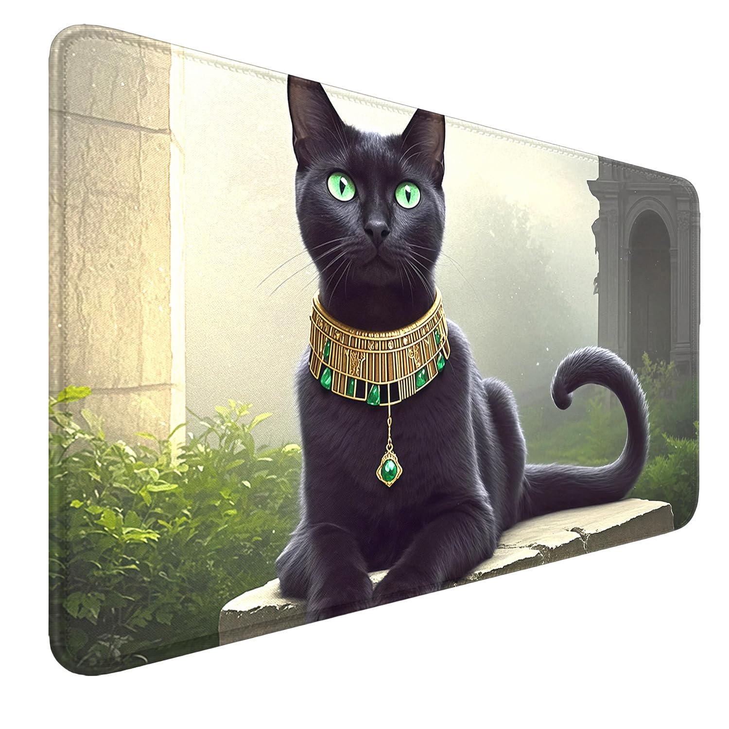 AI Painting TCG Playmat - MTG Trading Card Game Mat  24x14 Inches enhanced MTG Playmat - The Perfect Companion for Intense Card Battles - Fantasy Dark Vampire Lotus-090