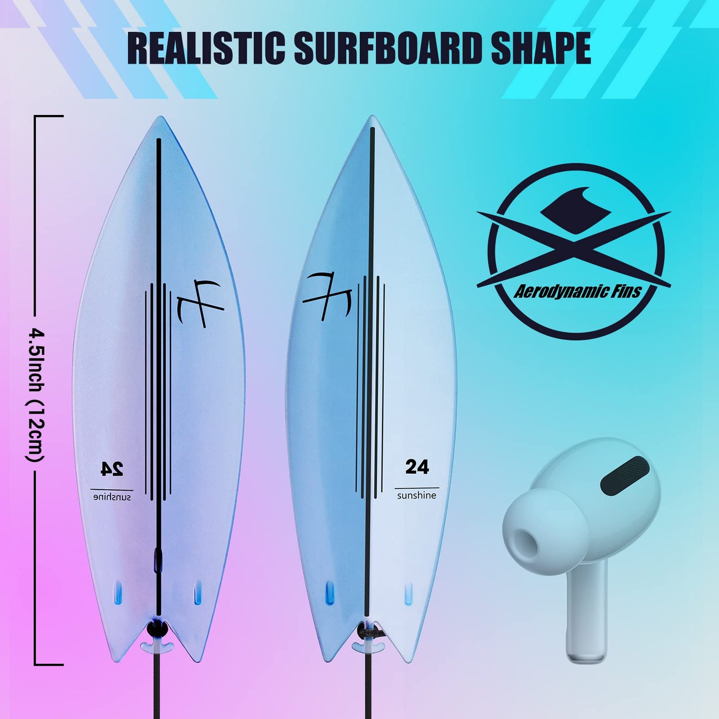 Dizywiee 2-Pack Finger Surfboard  Kids Toy Finger Surfboard  Finger Surfboard for mature-themed Teen Boys and Girls