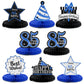 LASKYER Happy 85th Birthday Party Decorations, Glitter Shiny Honeycomb Table Centerpieces 85 Years Old Birthday Party Photoprop 