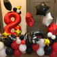 Number 8 Balloon 40 Inch Red Party Decorations, Large Mylar Foil Helium Balloon Birthday For8 18 28 80 1989 Decorations Party Su
