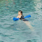 IMMERSA Jumbo Swimming Pool Noodles  enhanced Soft Foam Noodles for Swimming and Floating  Lake Floats  Pool Floats for mature-themeds and Kids. (Bahama Blue)