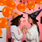 Meanplan 100 Pcs Link Balloon Linking Balloon Latex Linkable Balloons Connected Wedding Party Decoration