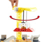 Mattel Matchbox Action Drivers Construction Playset with Moving Crane, Large Plastic Toy, Includes Bulldozer for Kids 3+