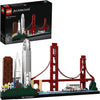 Lego Architecture Skyline Collection 21043 San Francisco Building Kit Includes Alcatraz Model, Golden Gate Bridge And Other San Francisco Architectural Landmarks (565 Pieces)