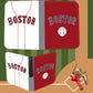 Baseball Card Binder With Sleeves 900 Pocket, Boston Baseball Trading Card Holder Baseball Collector Album Sports Trading Card 3
