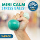 Power Your Fun Mini Stress Balls - 3pk Color Changing Fidget Toys for Adults & Kids - Calming Squeeze Balls in Green, Orange, Blue