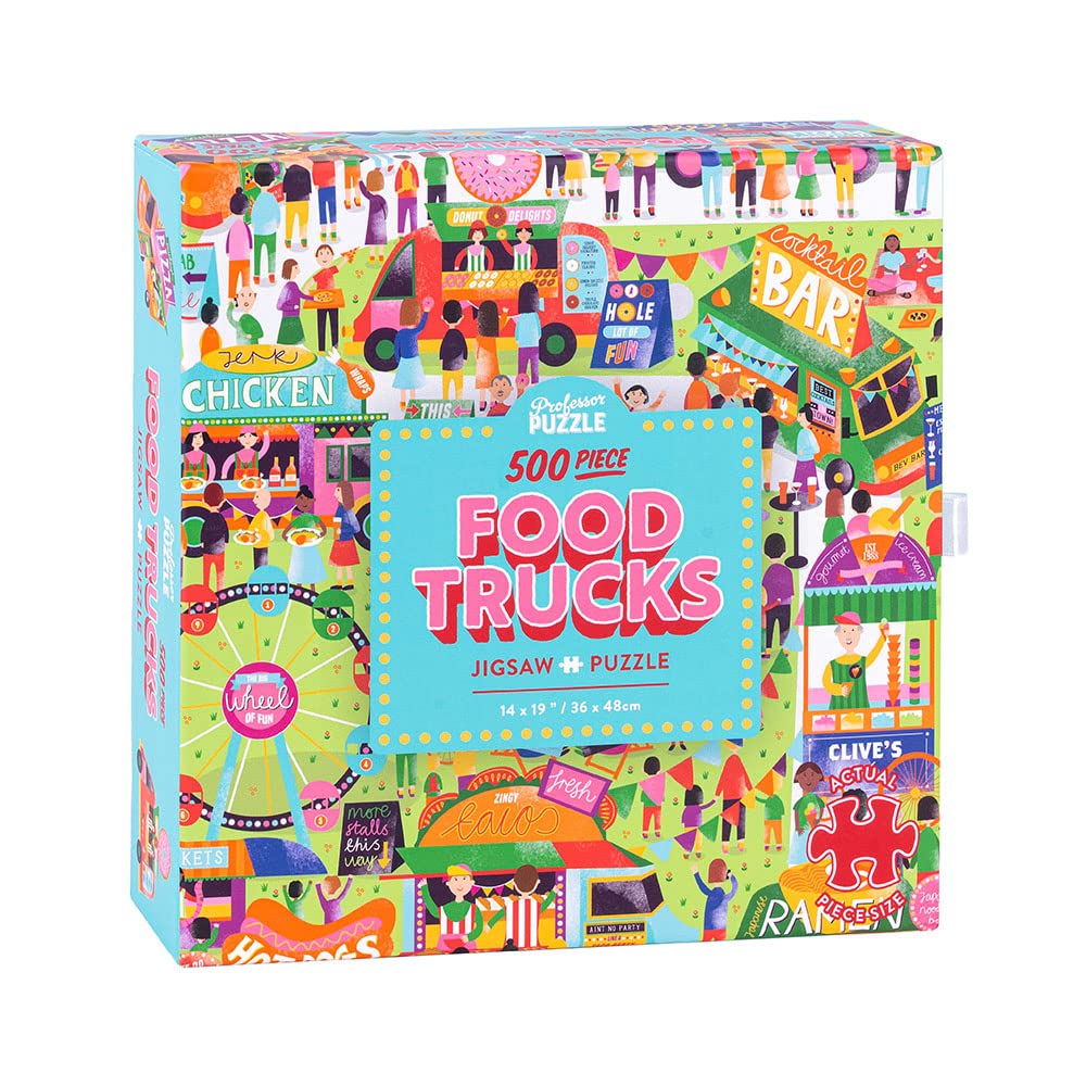 Food Truck Festival 500Pc Jigsaw Puzzle