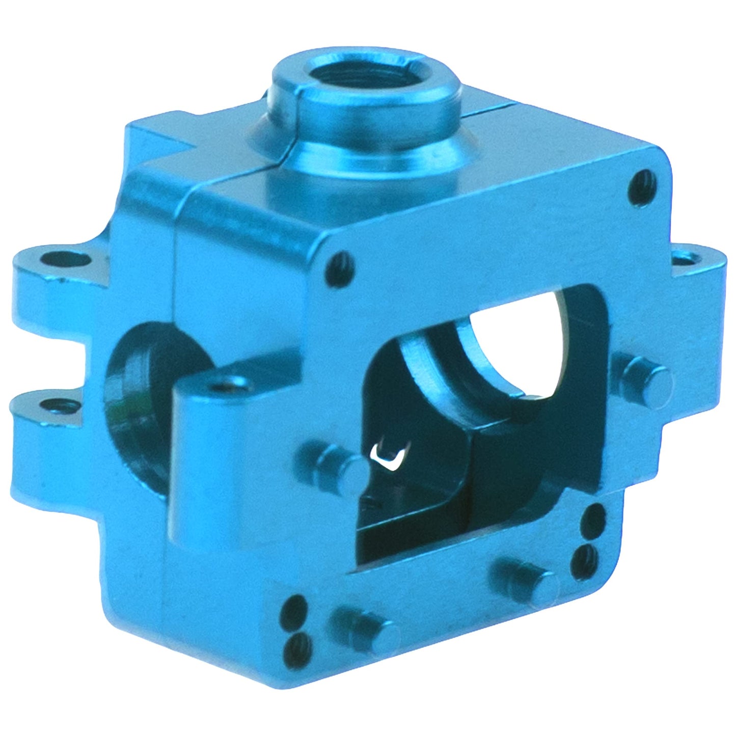 Vgoohobby Aluminum Alloy Differential Gearbox Housing Cover Gear Box Shell Compatible with Wltoys 284131 K969 K989 P929 1/28 RC