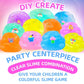 6 Pack Valentine'S Day Clear Slime Kit, Rich Colors Crystal Easter Slime For Girls And Boys 4-12, Kids Birthday Party Favor Gift