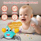 Mindpal Crawling Crab Baby Toy, Tummy Time Toys Sensory Toys, Boys & Girls Toys With Music Led Light, Dancing Walking Crab Monte
