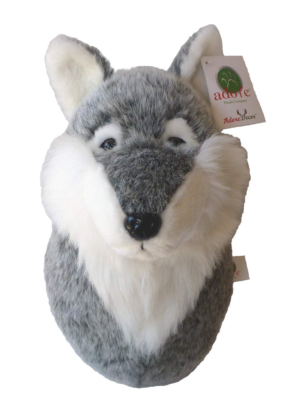 Adore 12' Lobo The Wolf Stuffed Animal Plush Walltoy Wall Mount