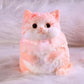 Big Taba Cat, Handmade Large Cat Taba Squishy Toys, Stress Relief, Funny, Cute Soft Cat Squishy Stress Toy Gifts (Large Pink Cat