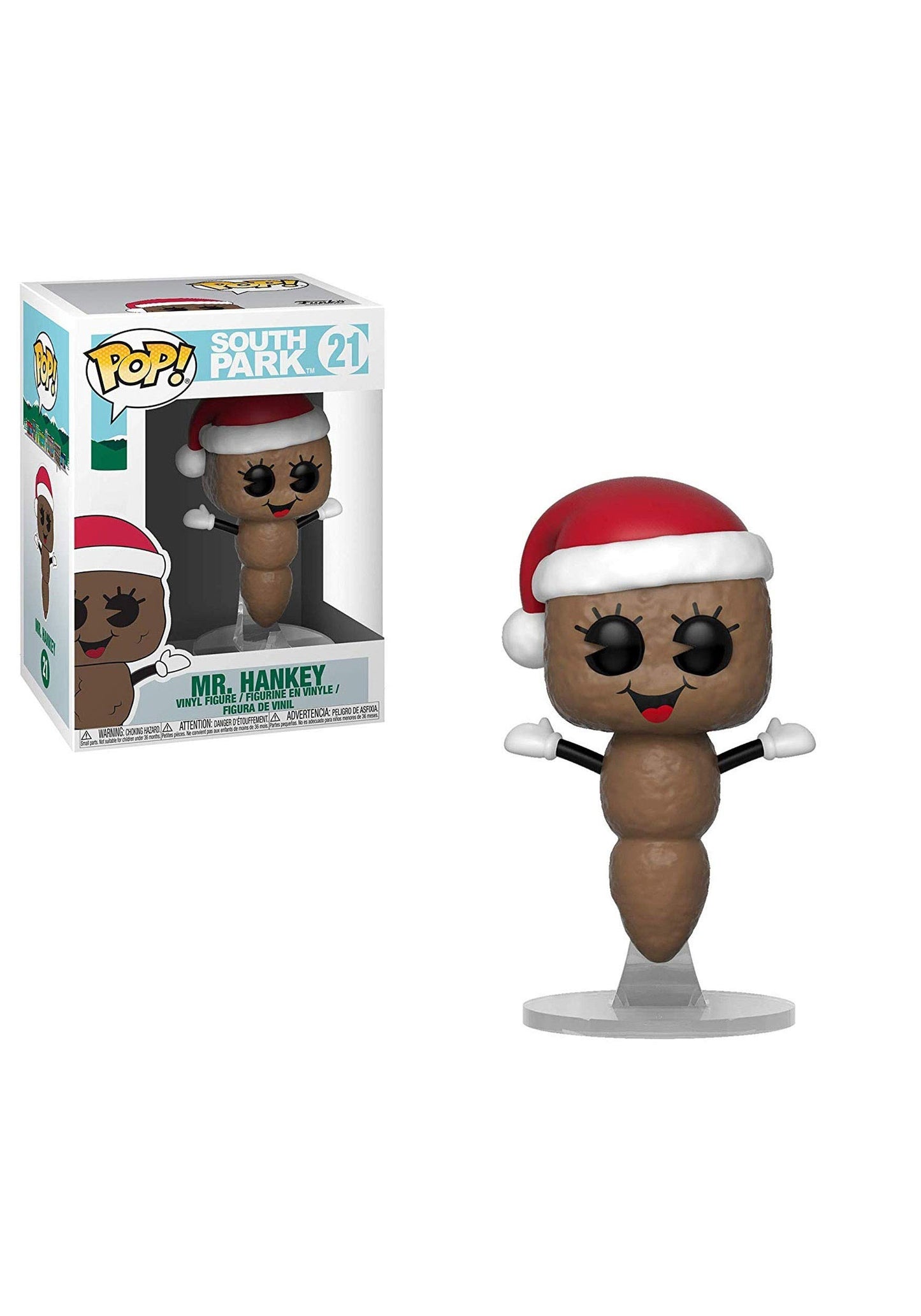 Funko Pop! Animation Mr. Hankey Figure, Multicolor Vinyl Collectible, Model 34390