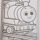 Thomas Coloring And Activity Book With Friends Stand-Up Character On Back - 80 Pages