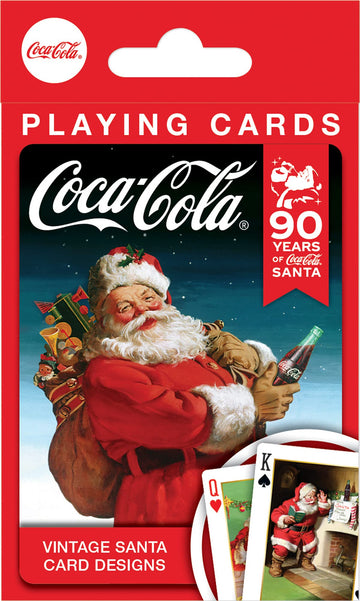 Coca-Cola Playing Cards Santa