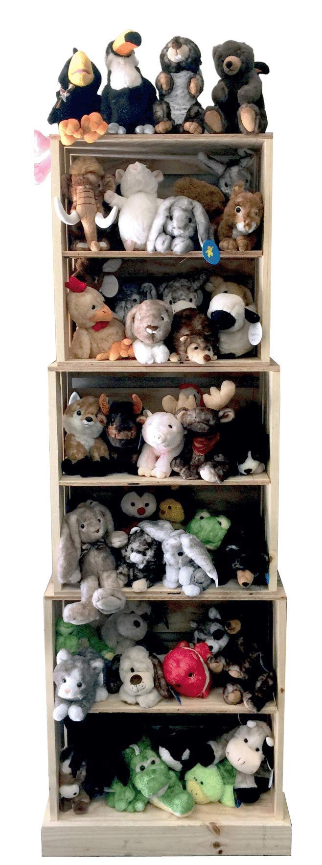 Plushies Barnyard Animals 11'' Plush Animal Toys (Brown Pony)