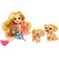 Enchantimals Hadley Husky Doll With Sledder Dog Figure, 6-Inch Small Doll With Removable Skirt & Accessories, City Tails Toy Collection