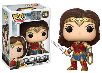 Funko POP! Movies Wonder Woman Figure - 3.75" Plastic Toy - Original Color, Model 13708