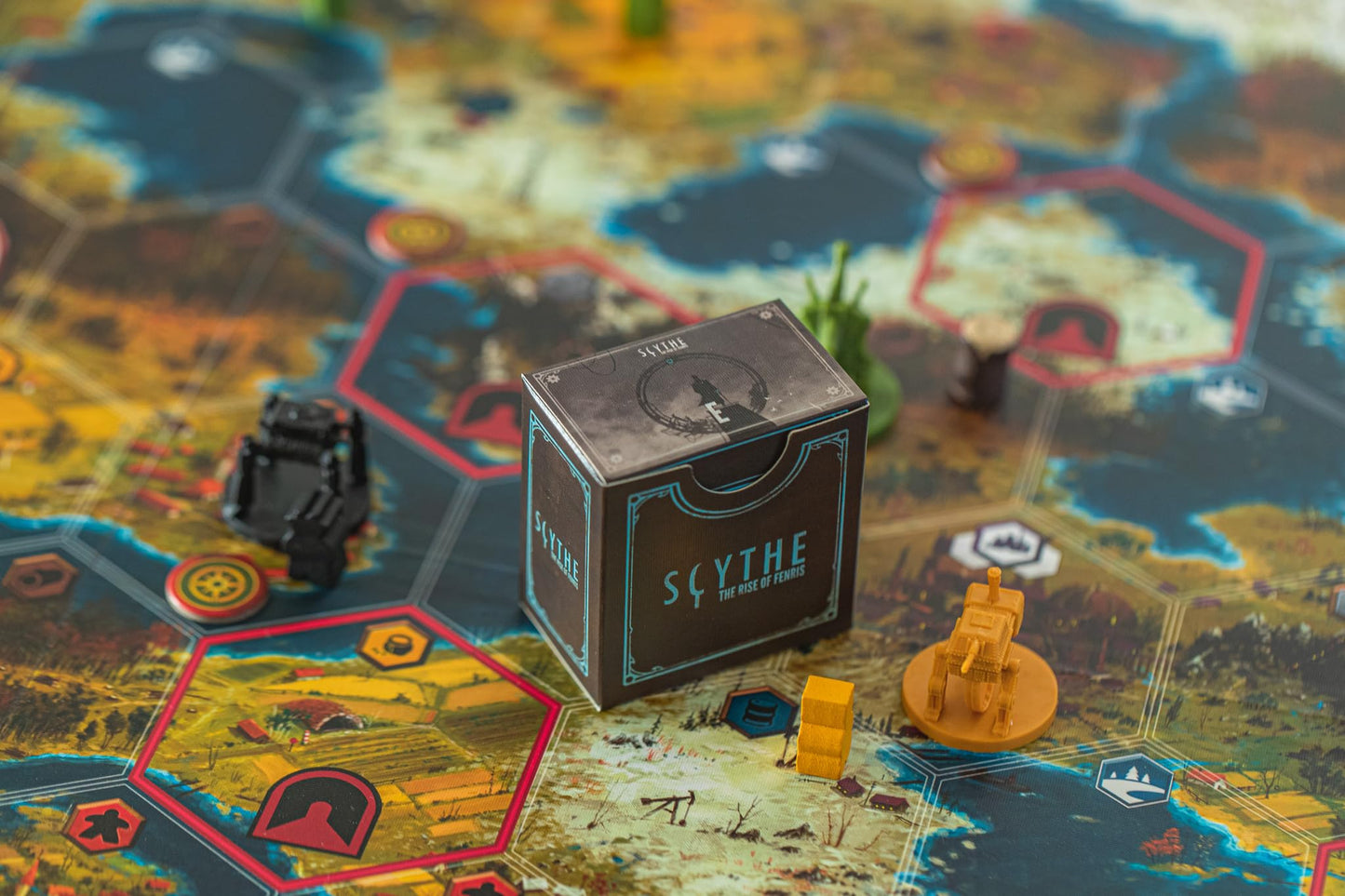 Stonemaier Games Scythe: The Rise of Fenris Campaign Expansion | 8 Episodes, 11 Modules | For 1-5 Players, Ages 14+, Cardboard, Model STM