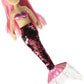 Aurora® Enchanting Sea Sparkles™ Sequin Sparkles™ Ava Stuffed Doll - Imaginative Play - Magical Companions - Pink 18 Inches