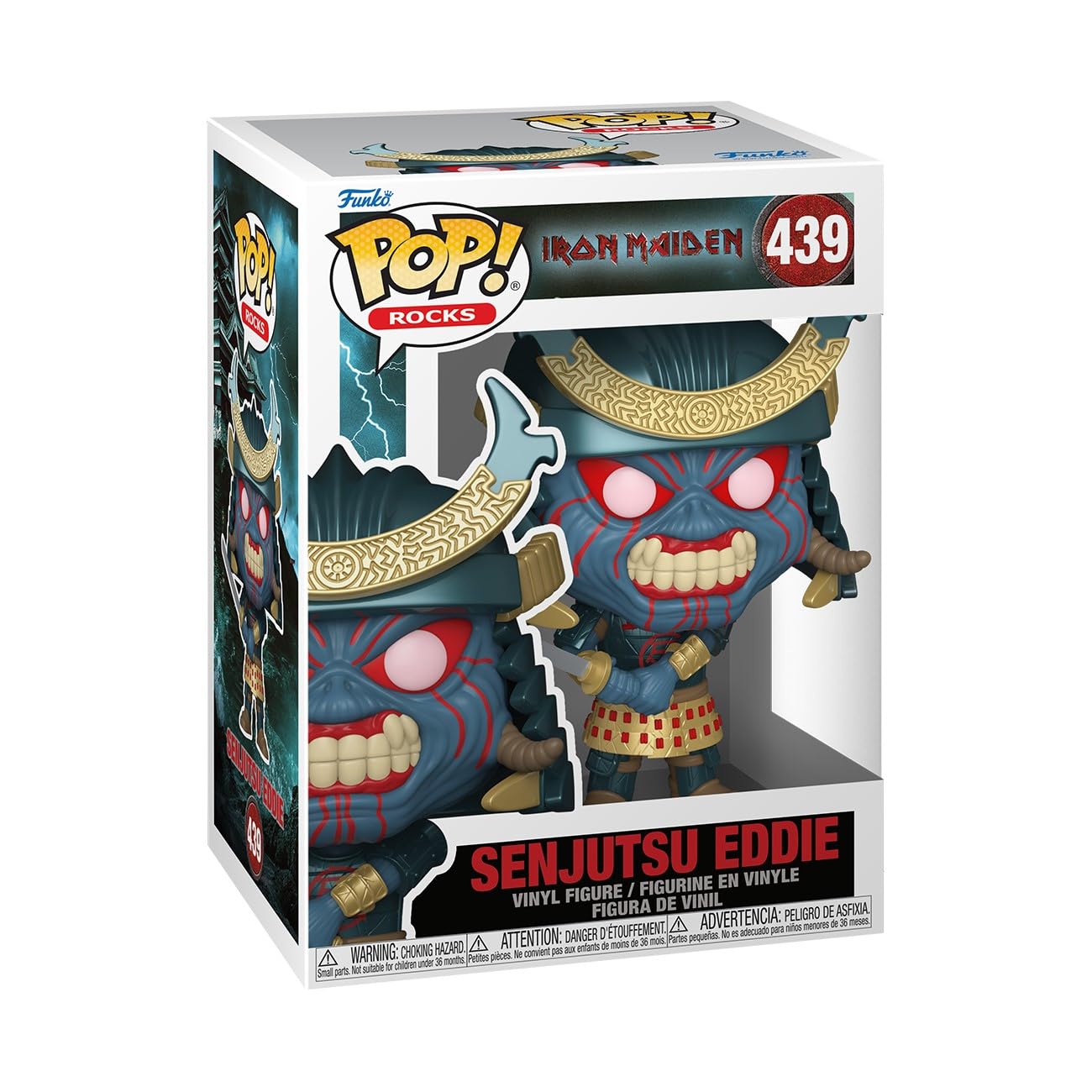 Funko POP Rocks: Iron Maiden - Senjutsu Eddie - Collectable Vinyl Figure - Gift Idea - Official Merchandise - for Kids & Adults 
