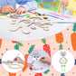 Fennoral 5 Pack Easter Dream Catcher Craft Kit For Kids Paint You Own Bunny Chick Dream Catcher Ornament Diy Coloring Wooden Eas