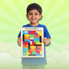 Wishluck Wooden Blocks Puzzles For Kids Adults Wood Intelligence Puzzle For Kids