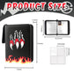 Card Binder 4-Pockets, 400 Pockets Card Holder With 50 Removable Sleeves, Trading Card Collector Zipper Album Holder, Black