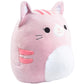 Squishmallow Large 16' Laura The Pink Cat - Officially Licensed Kellytoy Plush - Collectible Soft & Squishy Large Kitty Stuffed Animal Toy - Add To Your Squad - Gift For Kids, Girls & Boys - 16 Inch