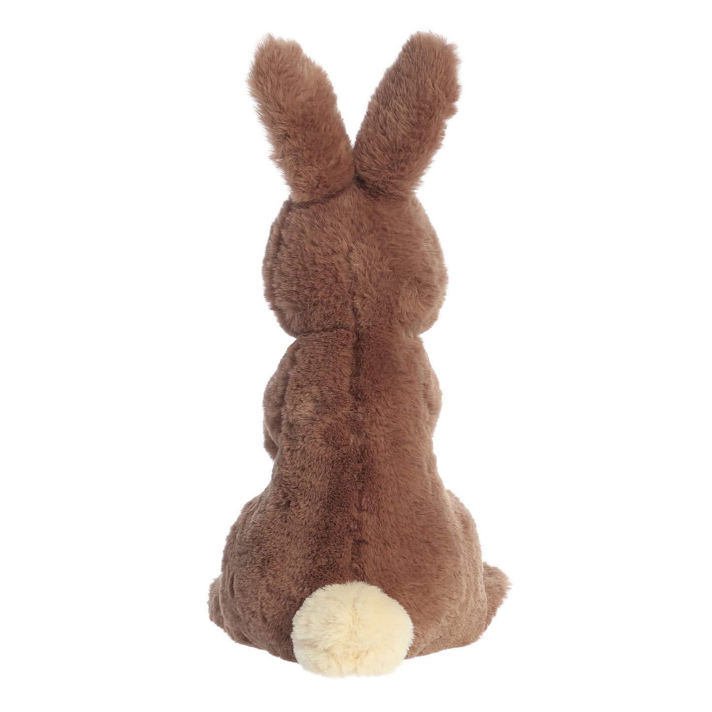 Aurora Vibrant Spring Sitting Pretty Bunny Stuffed Animal - Decorative Charm - Endless Fun - Brown 14 Inches
