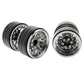 Meus Racing 1.9'' Beadlock Wheels Rims, 120.5G Brass & Aluminum Deep-Dish Wheels For 1/10 Rc Crawler Scx10 Trx4 Vs4-10 Gen8 (A-T