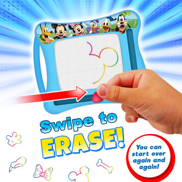 Ja-Ru Disney Princess Magic Draw-Magnetic Drawing Pad (1 Pack). Drawing Kids Board Car Trip Toys | Mess-Free Small Kids Write Board | Creative Activities And Travel Entertainment.B-6906-1S