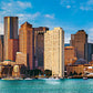 Masterpieces 1000 Piece Jigsaw Puzzle For Adults, Family, Or Kids - Boston Panoramic - 13X39