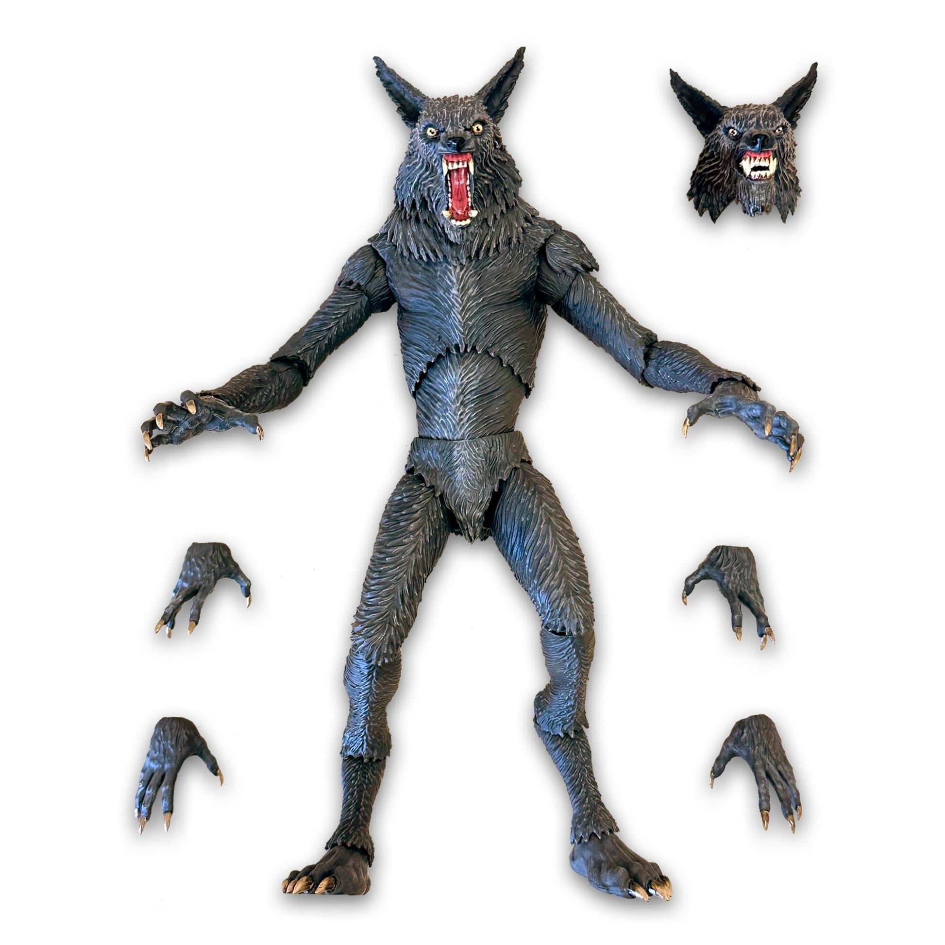 The Howling 1:12 Scale Werewolf Movable Action Figure | in Scale with 38 Points of Articulation