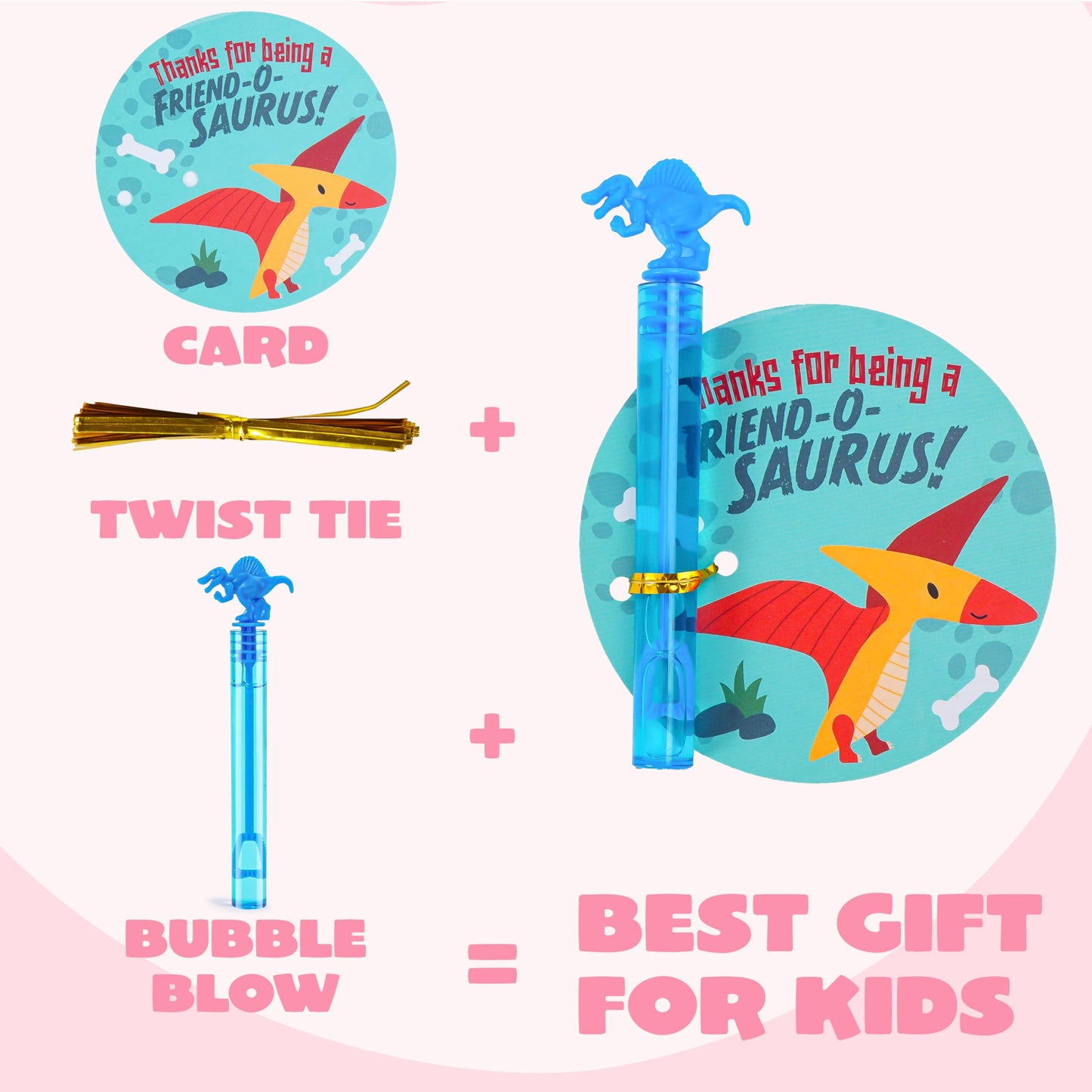 Joyin 32 Packs Valentine'S Day Gift Cards With Mini Bubble Wands For Kids, Valentine'S Party Favor, Valentine'S Classroom Exchan