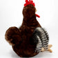 The Petting Zoo Chicken Stuffed Animal Plush Toy, 12in Brown Plushie, Model 421304, Perfect Gift for Kids