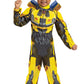 Disguise Bumblebee Toddler Costume, Official Transformers Rise of the Beasts Muscle Padded Costume and Mask, Size (2T)