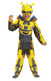 Disguise Bumblebee Toddler Costume, Official Transformers Rise of the Beasts Muscle Padded Costume and Mask, Size (2T)