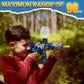2 Set Electric Splatter Blaster Toy, Outdoor Team Games, Christmas, Halloween, Birthday, New Year Gift For Ages 14+ (Red+Blue)