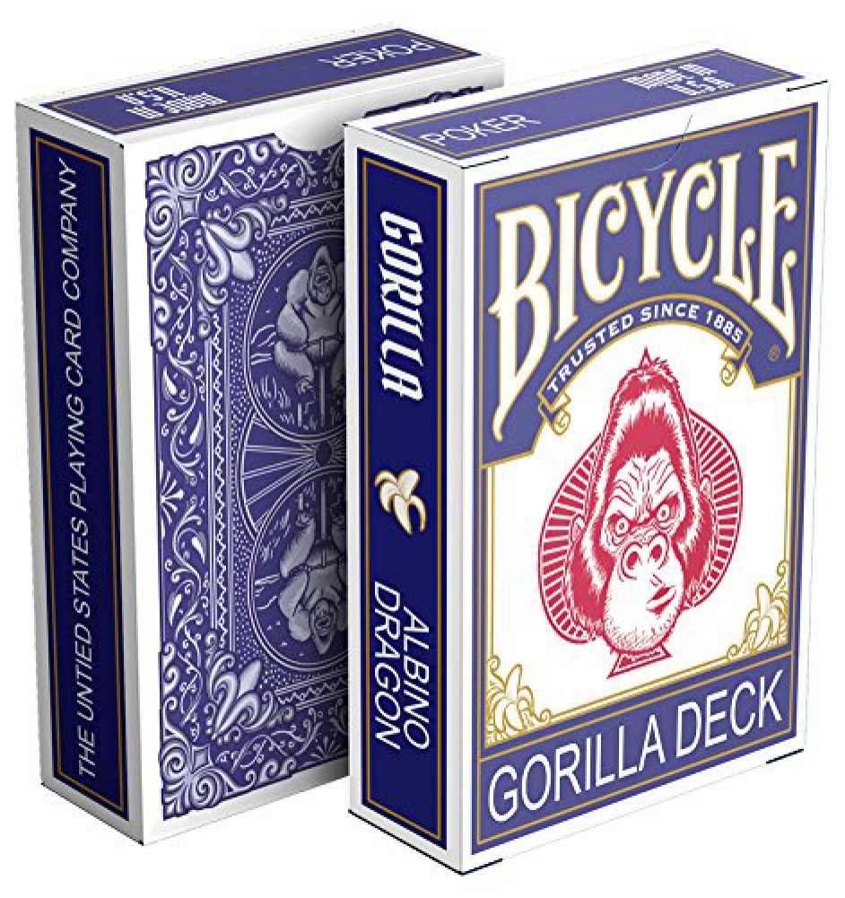 Albino Dragon Gorilla Deck Playing Cards