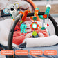 Monstime Car Seat Toys For Babies 0-6 Months, Newborn Toys Baby Toys 0-3 Months Stroller Toys, Infant Toys 0-6 Months For Carseat Stroller Crib With Mirror, Rattle, Teether For 0 3 6 9 12 Boys Girls