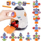 Toyshine Spaceship Shape Sorter Stacking Blocks With Lacing Beads Fine Motor Skills Developmental Early Educational Toys For 2+