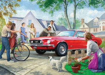 Eurographics The Red Pony By Nestor Taylor 1000-Piece Puzzle , White