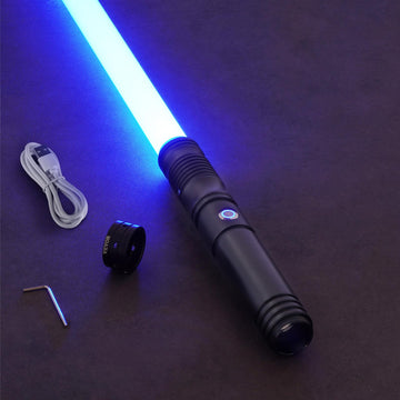 Vevor Lightsaber, Dueling Light Saber With 12 Rgb Colors 16 Sound Fonts And Motion Control, Force Fx Lightsabers With Premium Me