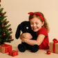 Weigedu Black Rabbit Bunny Stuffed Animal Plush Toy For Kids, Boys, Girls, Babies - Perfect Birthday, Easter, And Christmas Bedt